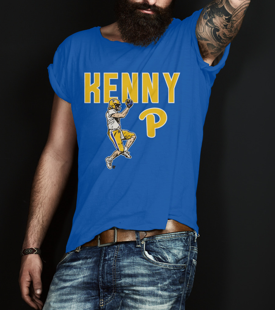 Kenny Pickett P Football Catch Pitt Jumper T-Shirt