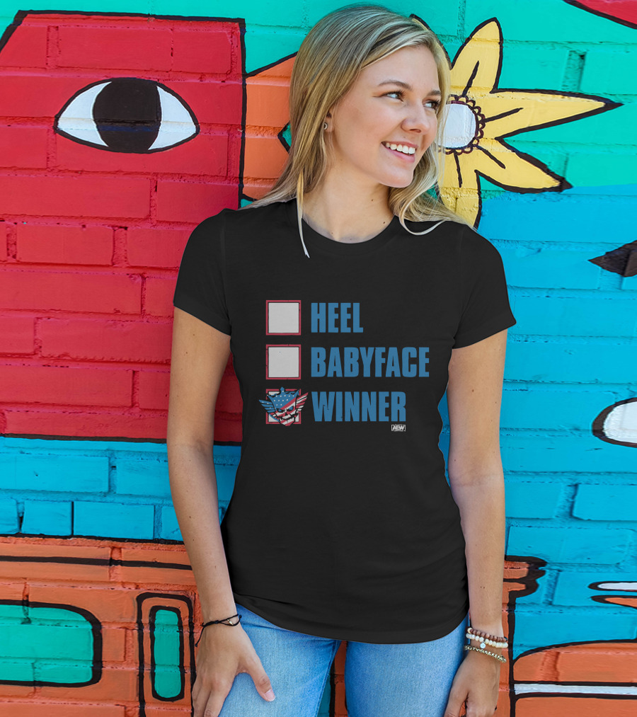Cody Rhodes Heel Babyface Winner AEW American Eagle T-Shirt
