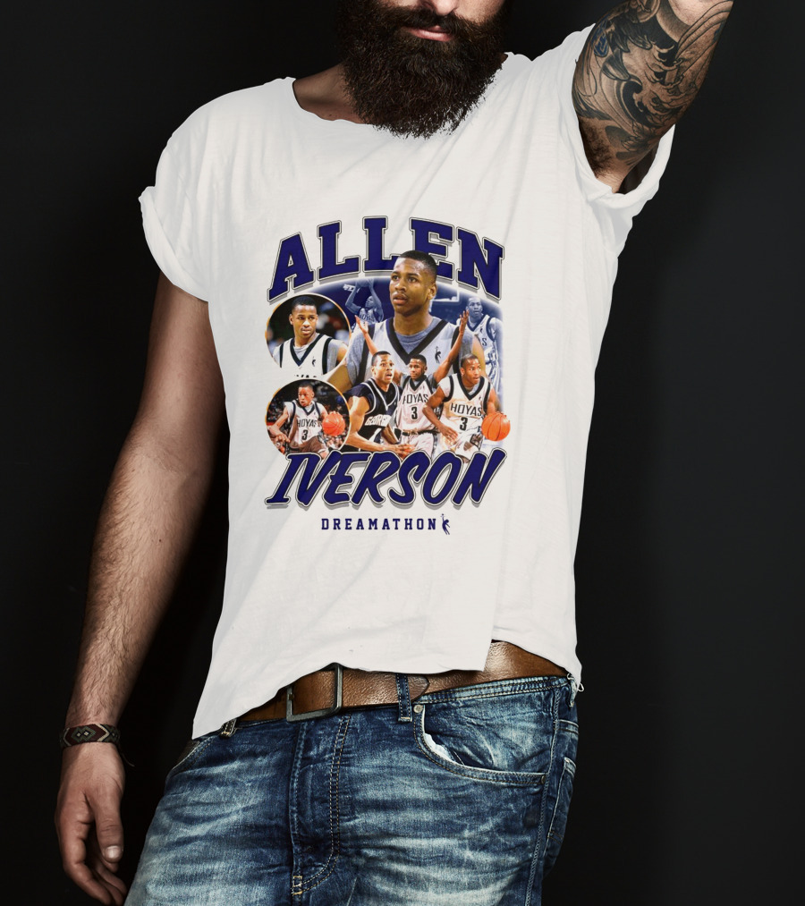 Allen Iverson Hoyas Dreamathon T-Shirt