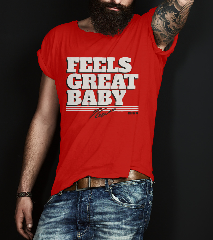 Jimmy Garoppolo Feels Great Baby NFLPA T-Shirt