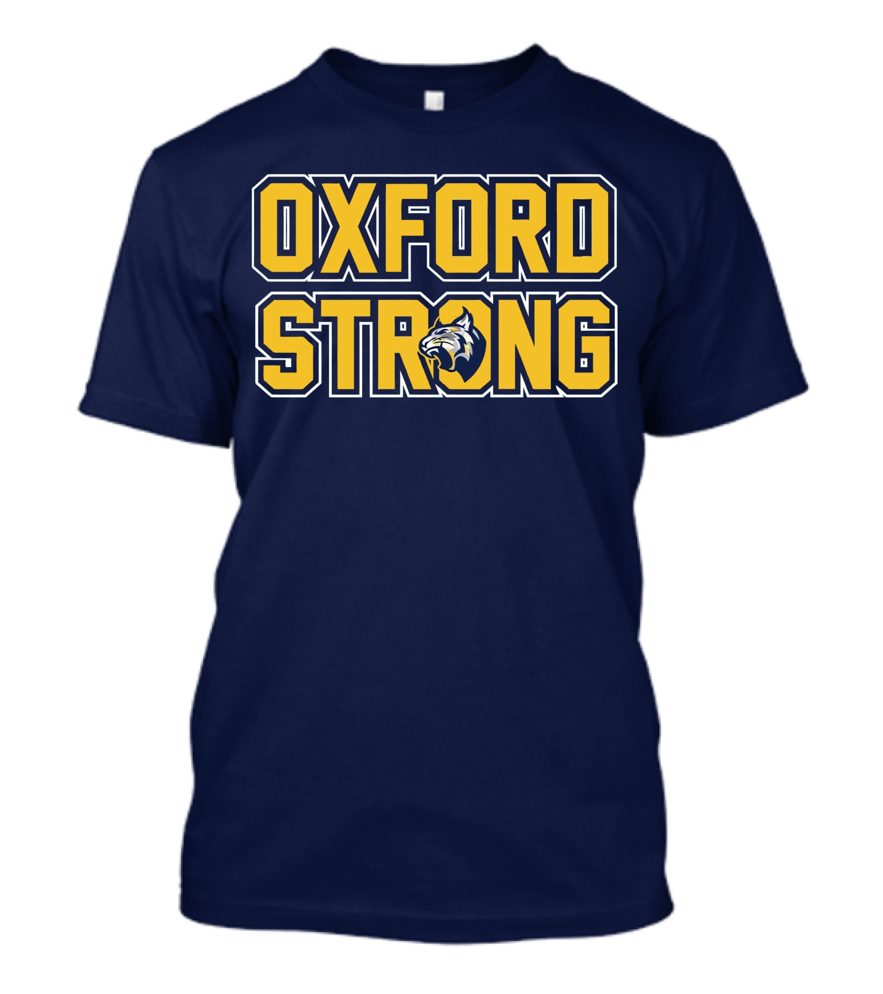 Oxford Strong Wildcats Mascot T-Shirt