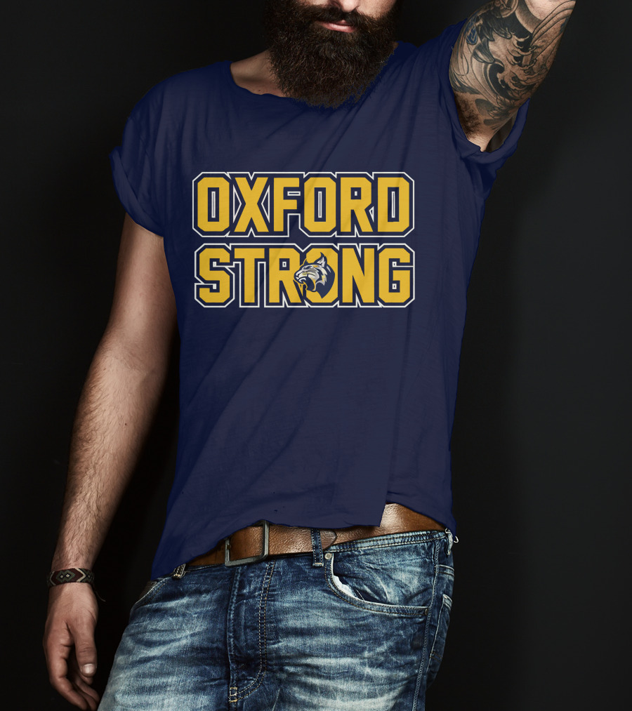 Oxford Strong Wildcats Mascot T-Shirt