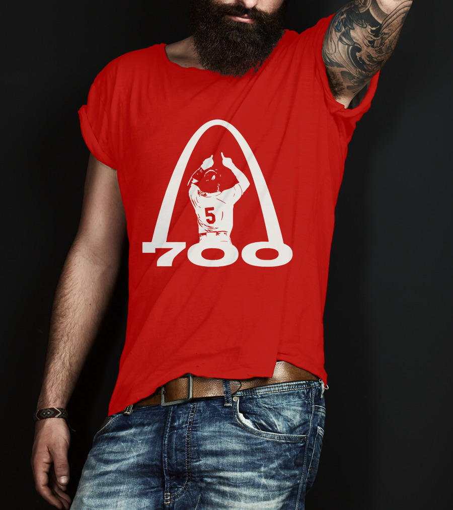 700 Baseball Arch Number 5 T-Shirt