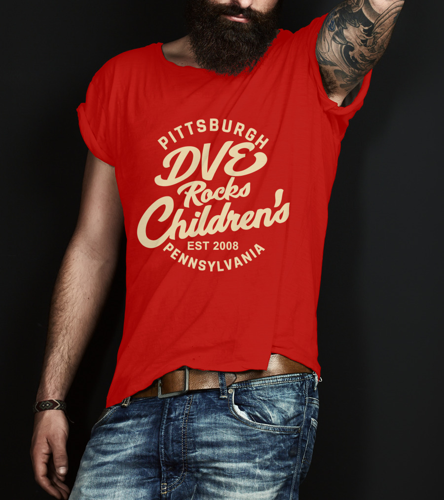 Pittsburgh DVE Rocks Children's Est 2008 Pennsylvania T-Shirt