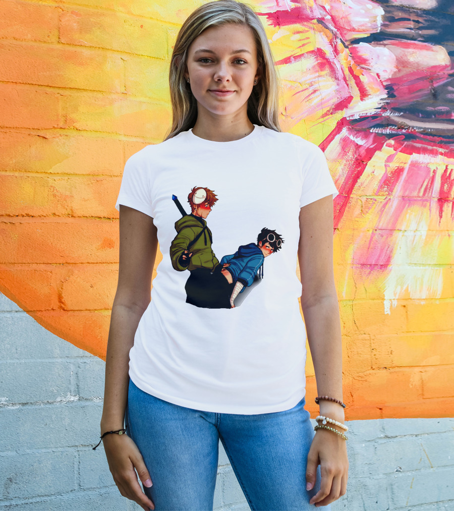 NSFW DNF Dream Team Blushing Character T-Shirt