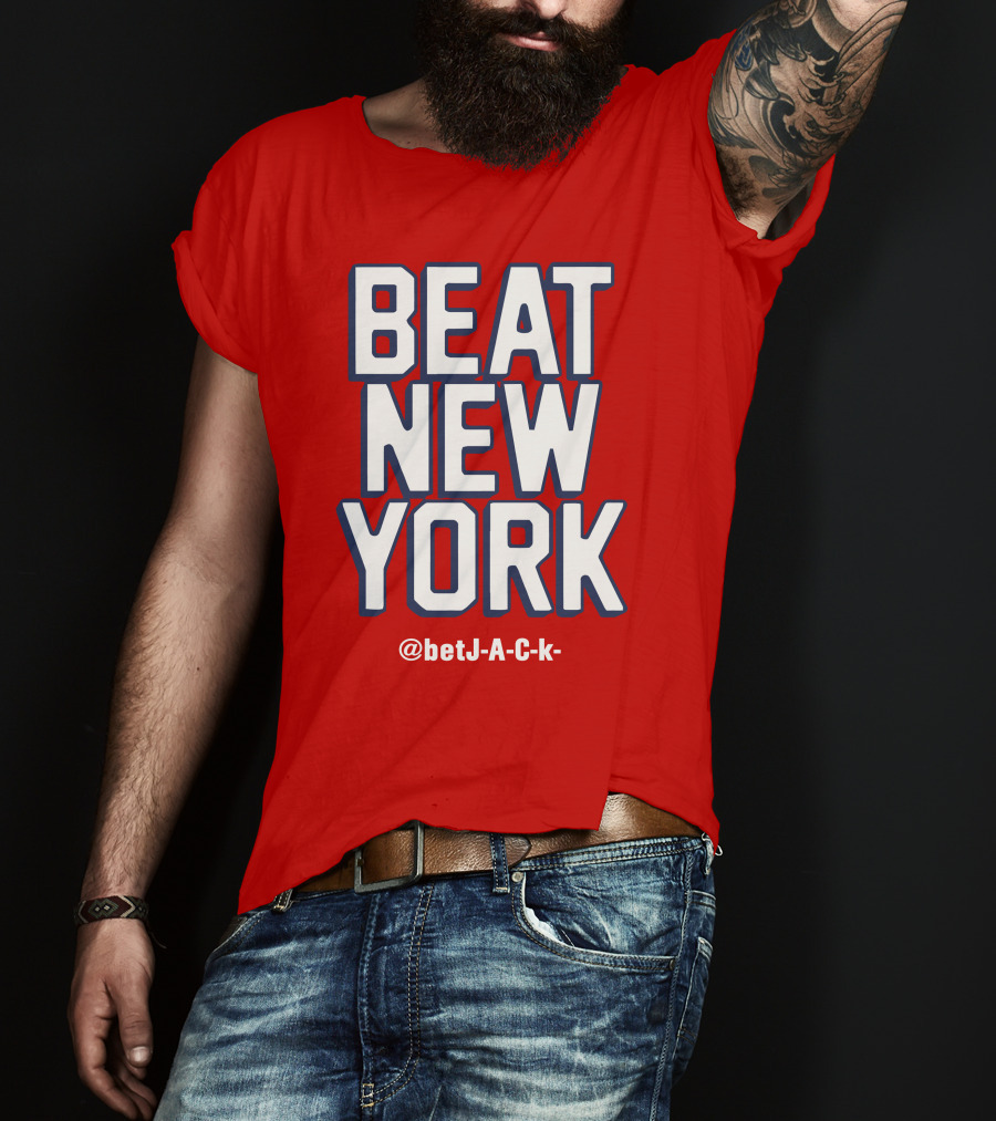 Beat New York @betJ-A-C-k- T-Shirt