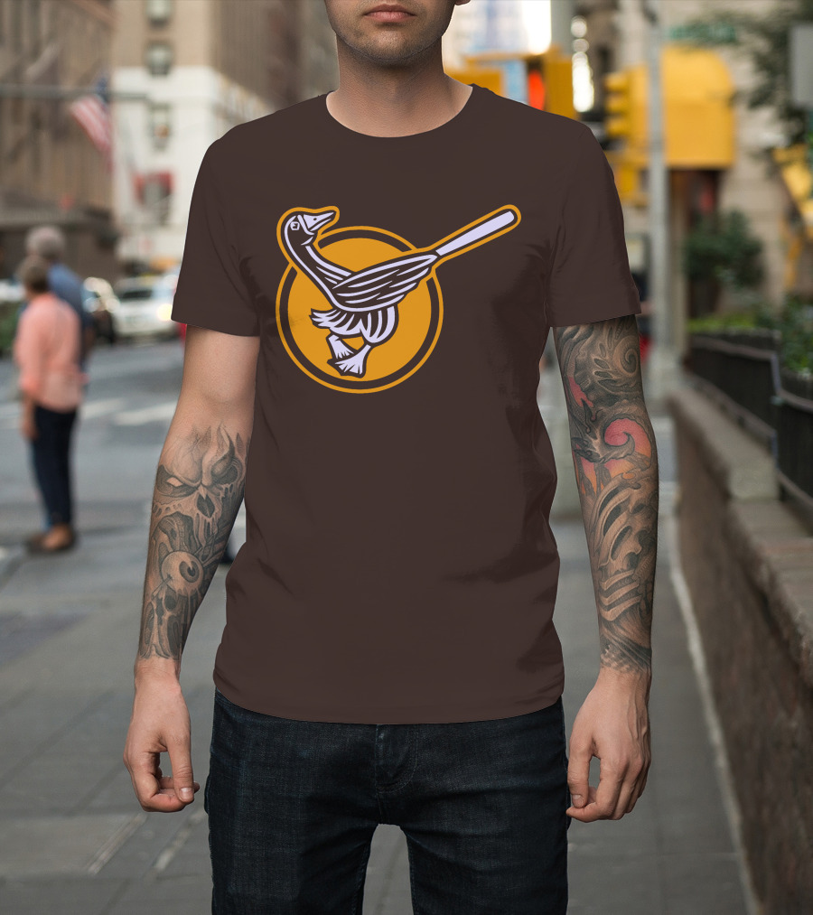 Yu Darvish San Diego Padres Goose Baseball T-Shirt
