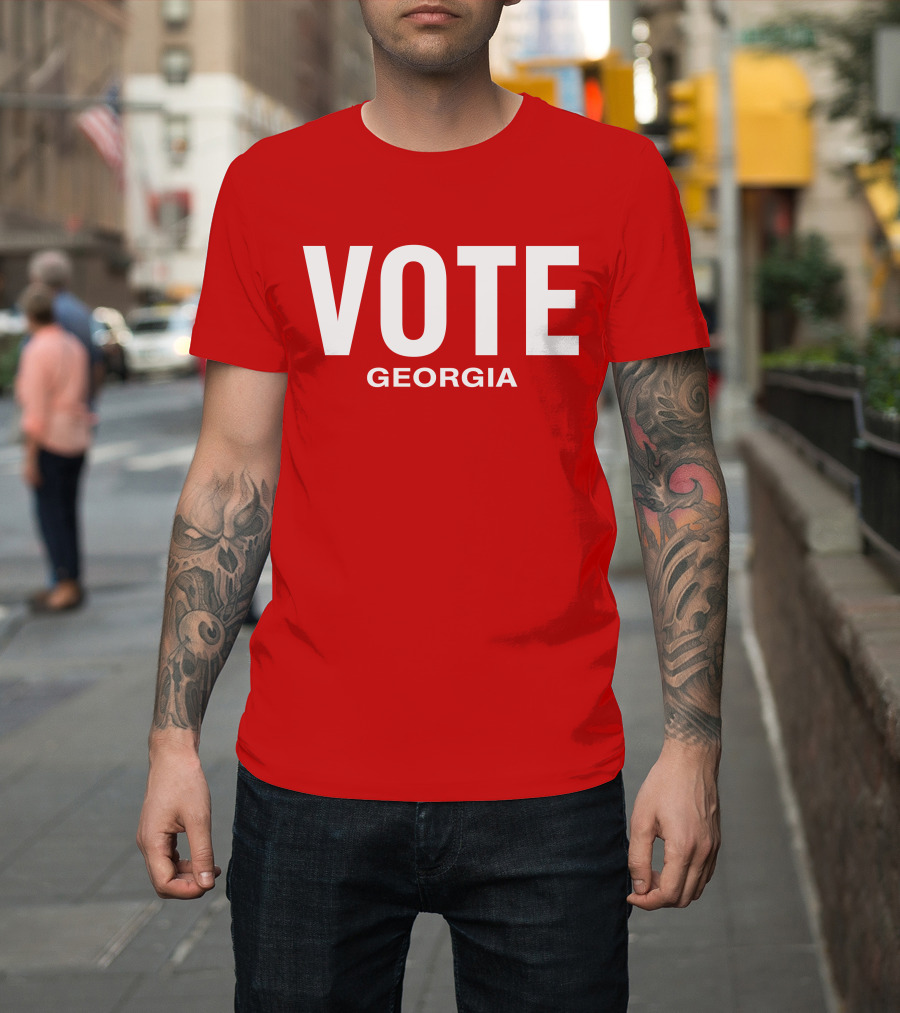 Vote Georgia Red T-Shirt