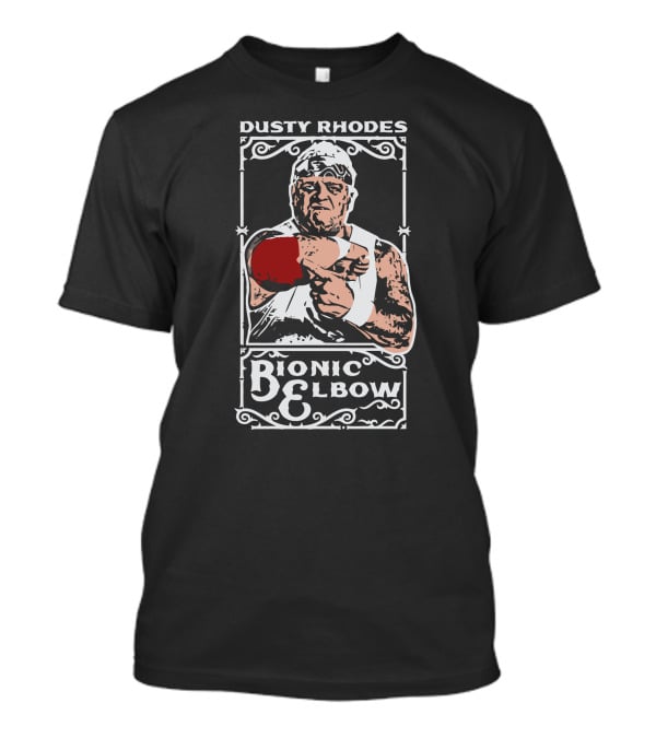 Dusty Rhodes Bionic Elbow Wrestler T-Shirt