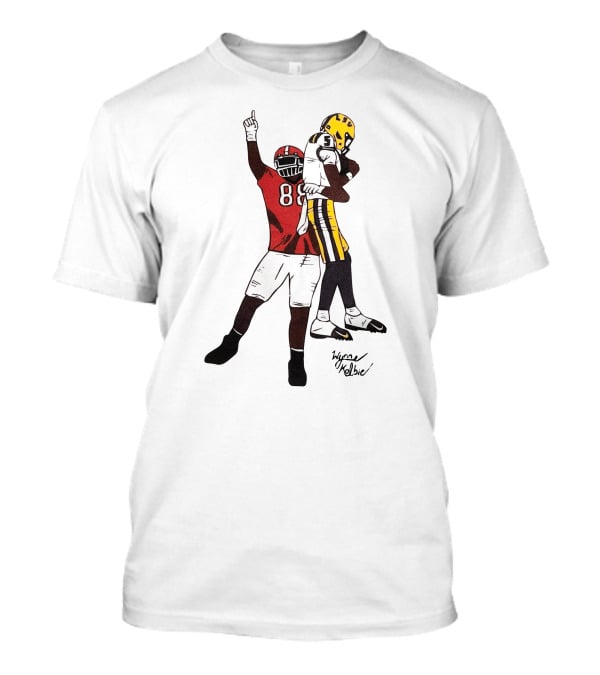 Go Dawgs Wynne Kolbie Football Celebration 88 T-Shirt