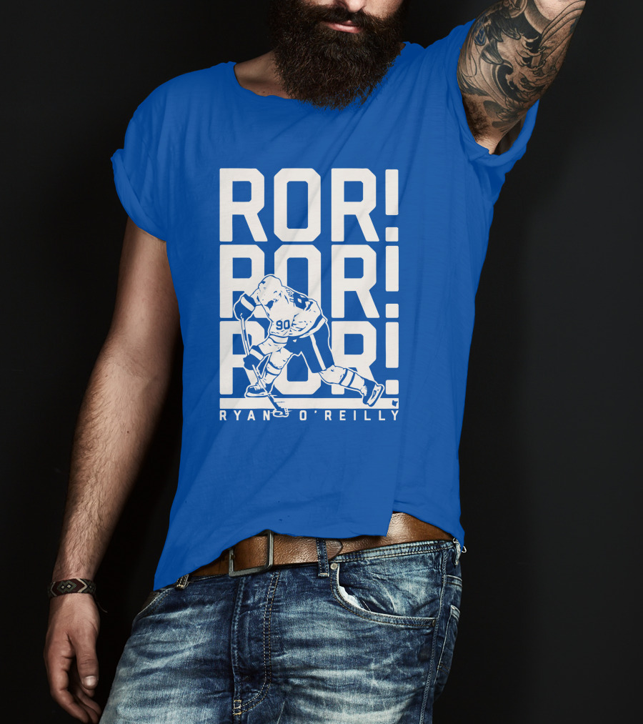 ROR ROR ROR Ryan O'Reilly Hockey 90 T-Shirt