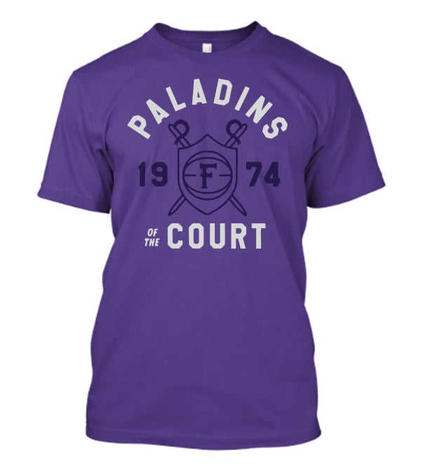 Paladins Of The Court 1974 F Shield Emblem T-Shirt