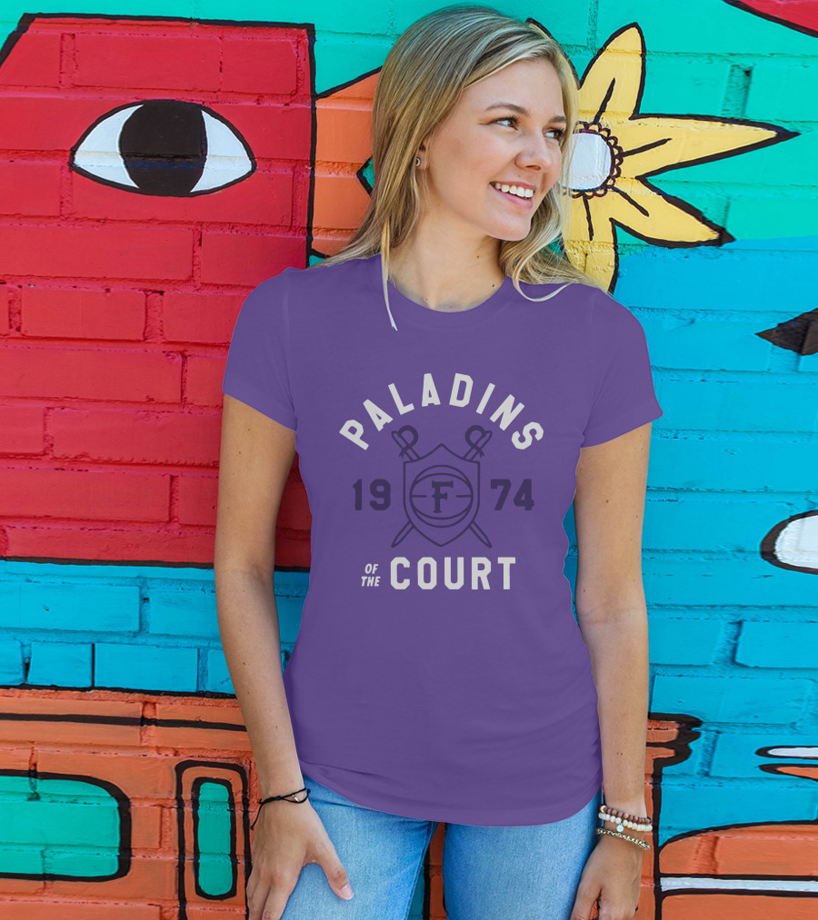 Paladins Of The Court 1974 F Shield Emblem T-Shirt
