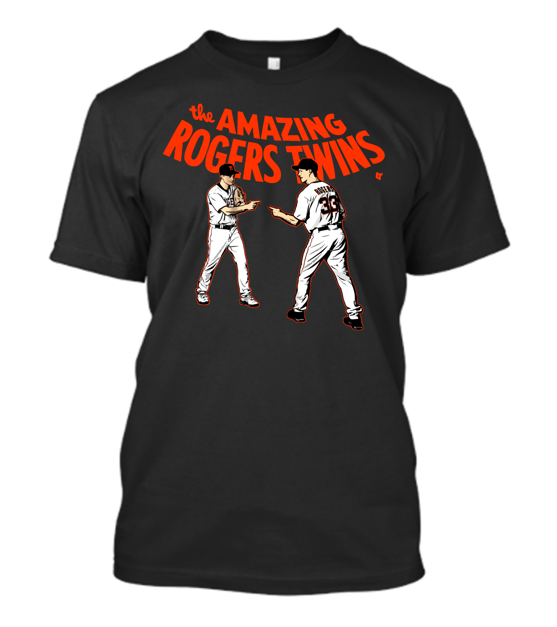 The Amazing Rogers Twins San Francisco Baseball Players T-Shirt