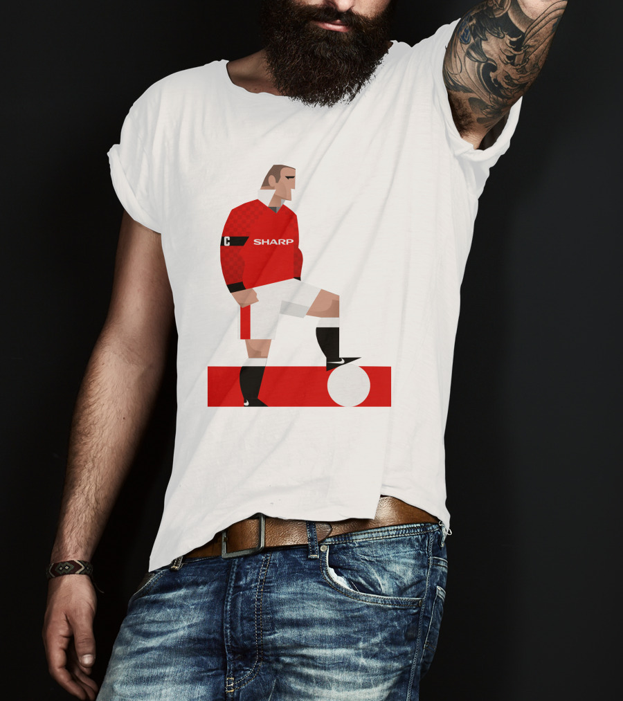 Stanley Chow Eric Sharp Captain Soccer Player T-Shirt