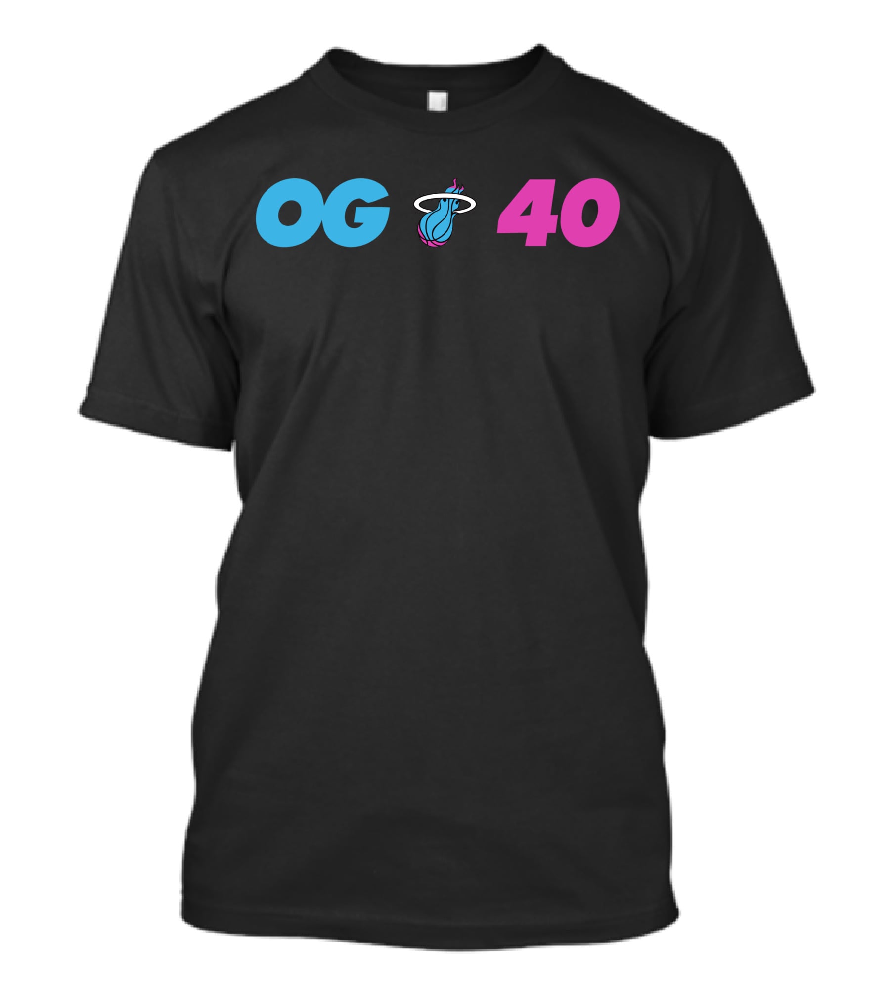 OG Miami Heat 40 T-Shirt