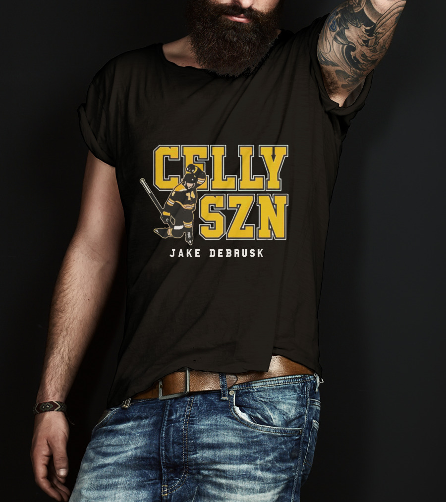 Jake Debrusk Celly Szn Hockey T-Shirt
