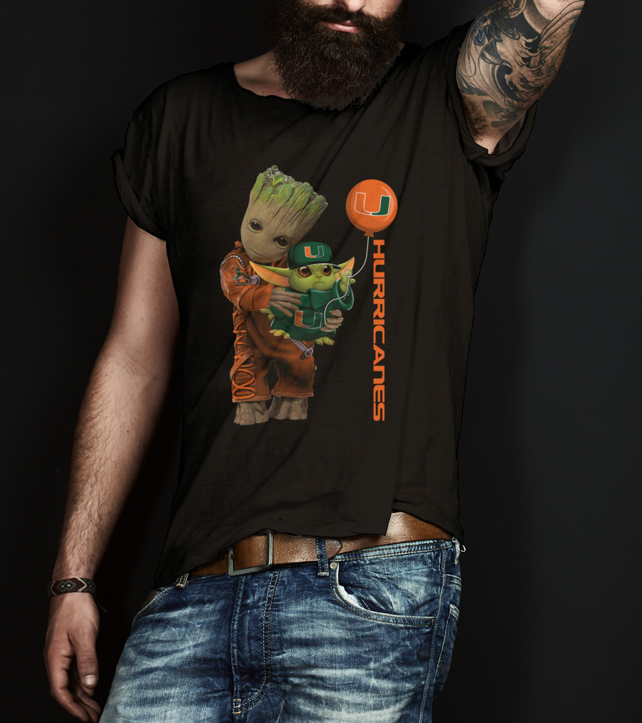 G&Y-Miami Hurricanes U Balloon T-Shirt