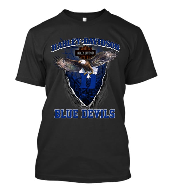 Harley Davidson Motor Harley Davidson Cycles D Blue Devils T-Shirt
