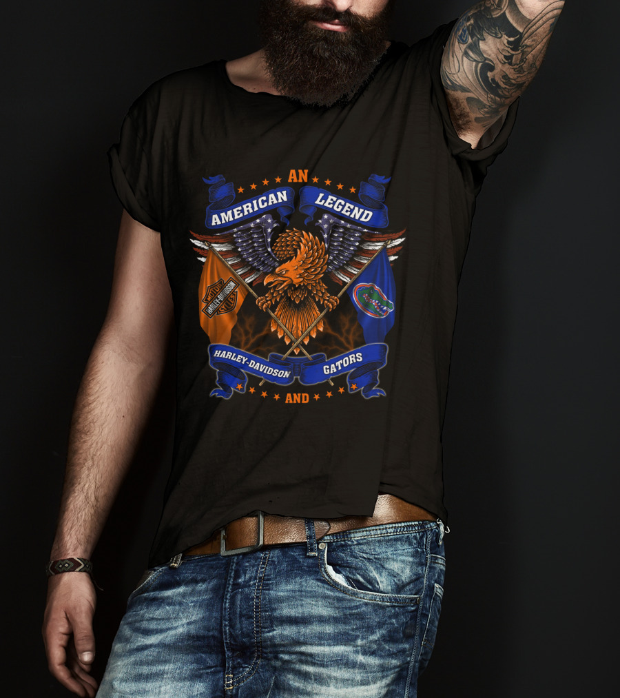 American Legend Harley Davidson Gators T-Shirt