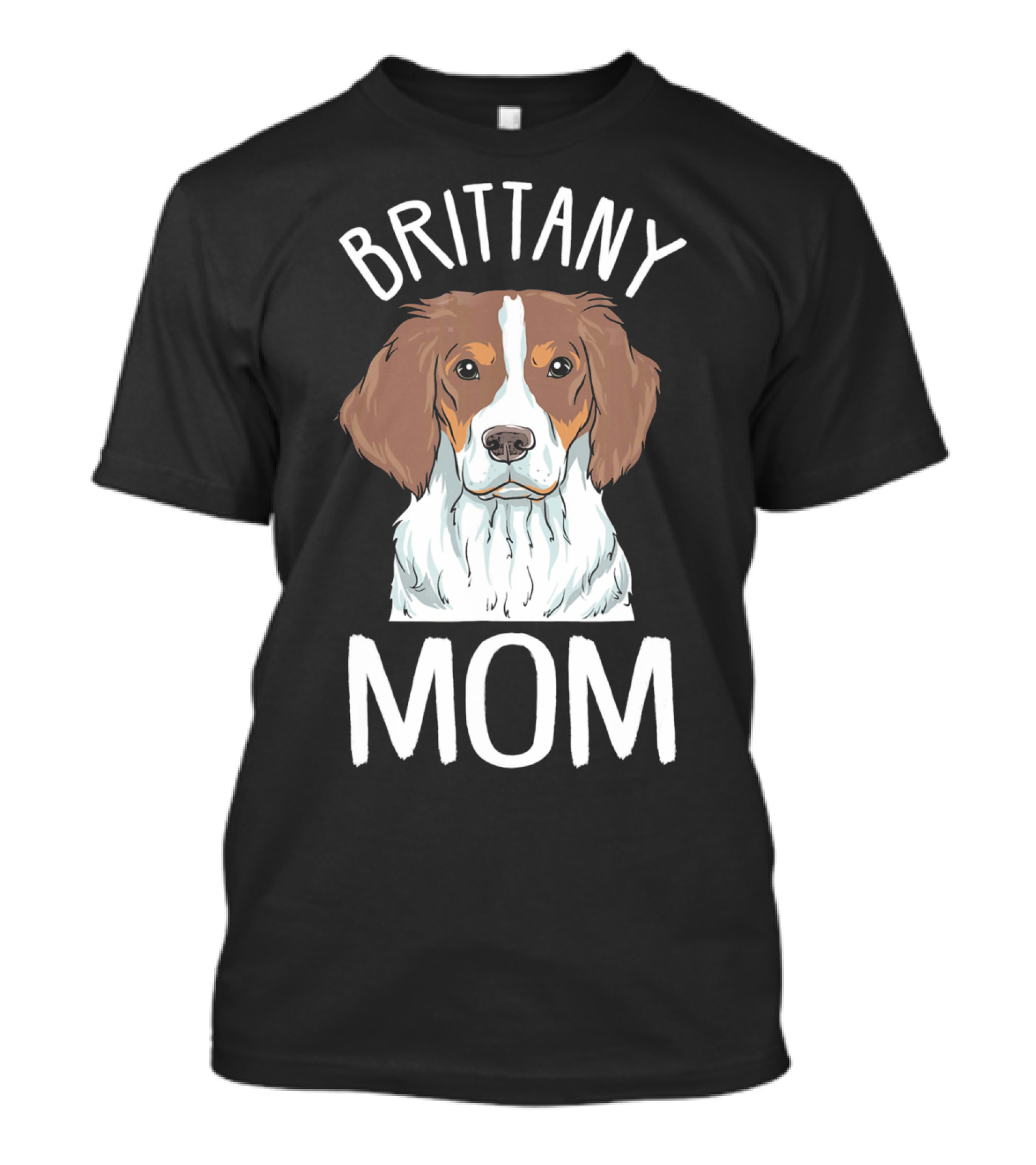 Brittany Spaniel Mom T-Shirt
