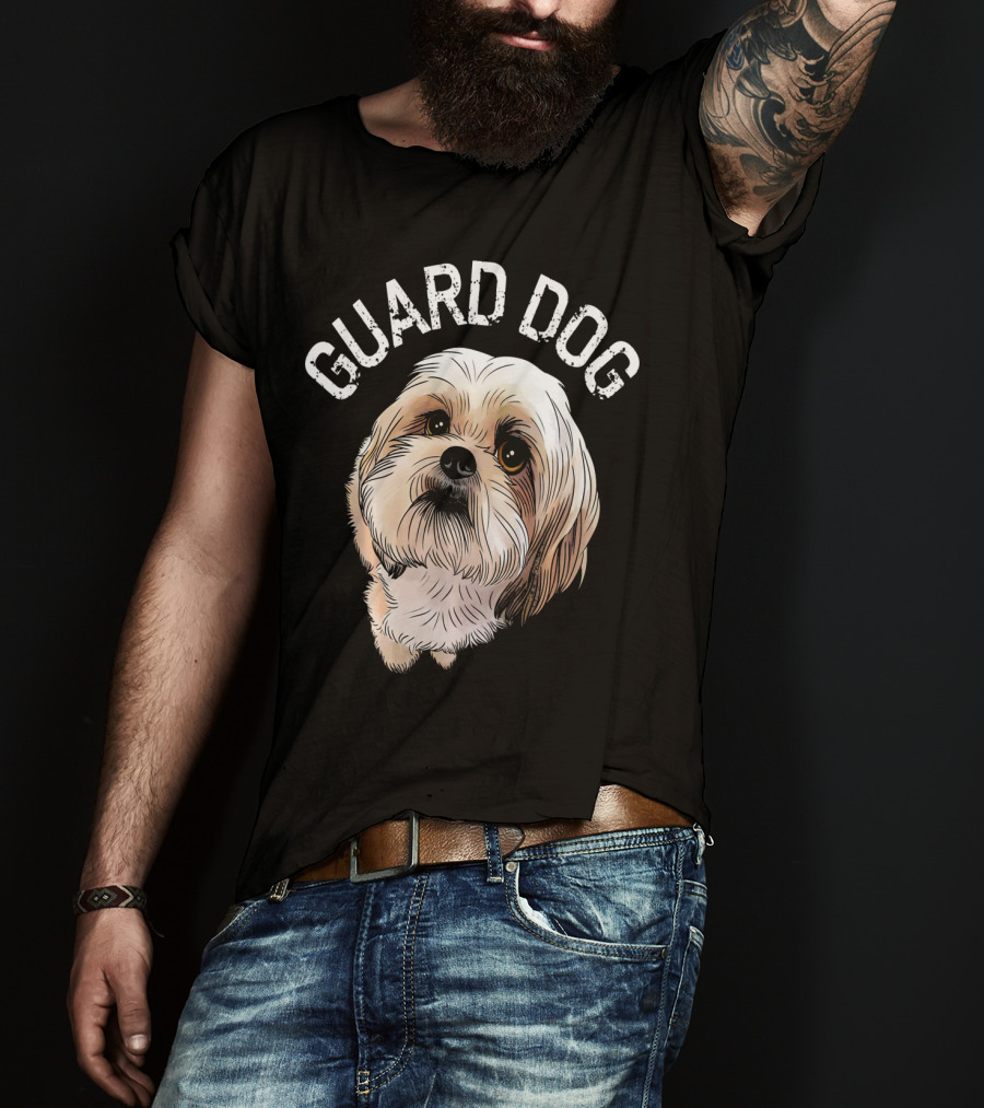 Guard Dog Shih Tzu Women's Birthday Funny T-Shirt