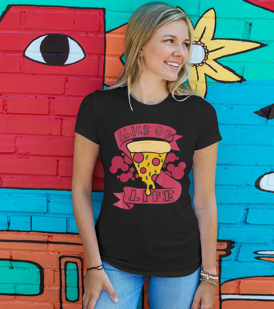 Slice Of Life Pizza Valentine's T-Shirt
