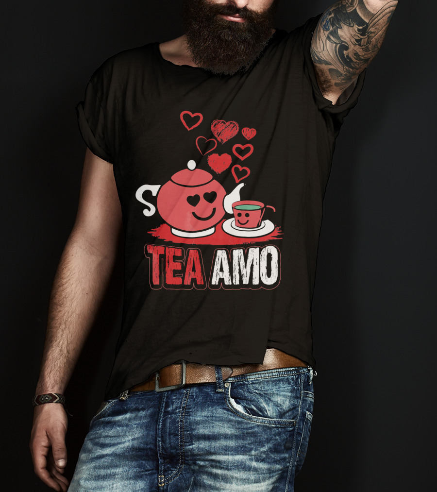 Tea Amo Truth Tea Sis Sommelier Valentines Day T-Shirt
