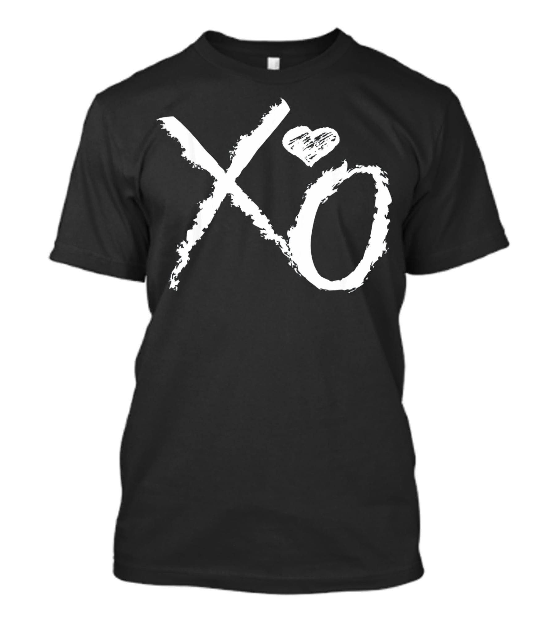 XO Heart Valentines Hugs And Kisses T-Shirt