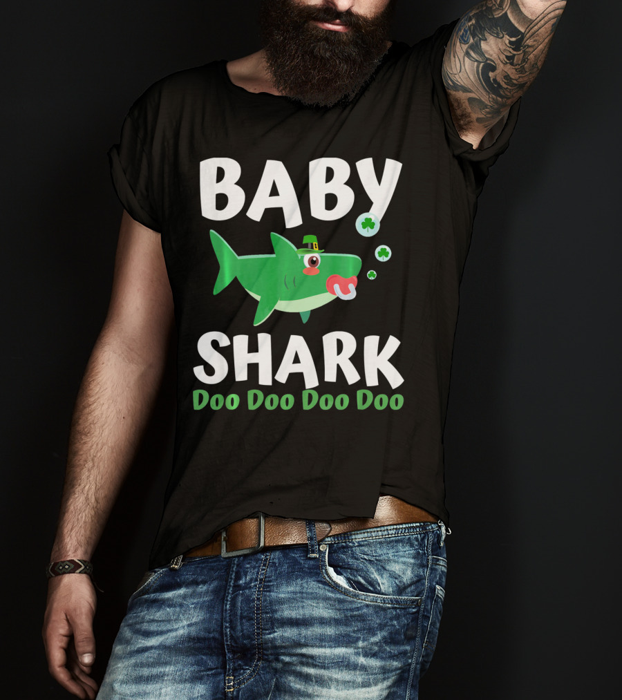 Baby Shark Doo Doo Doo Doo Irish T-Shirt