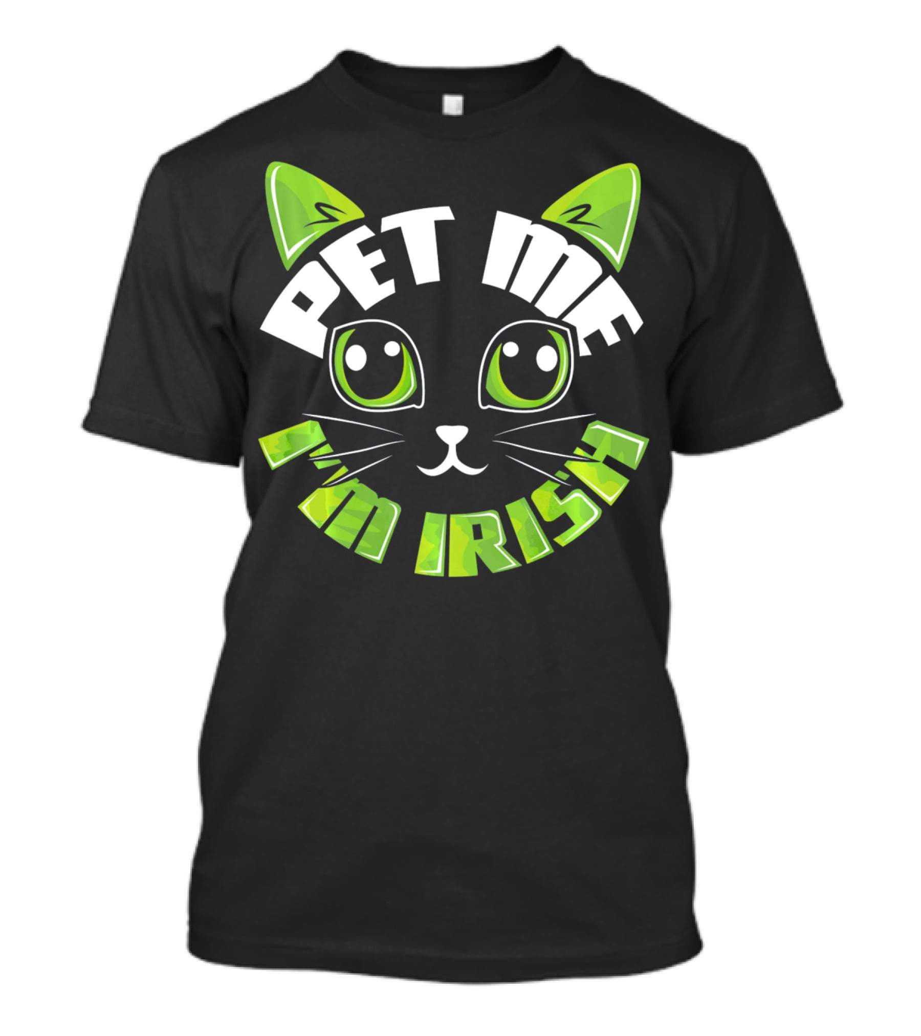 Pet Me I'm Irish Cat Dublin Party T-Shirt