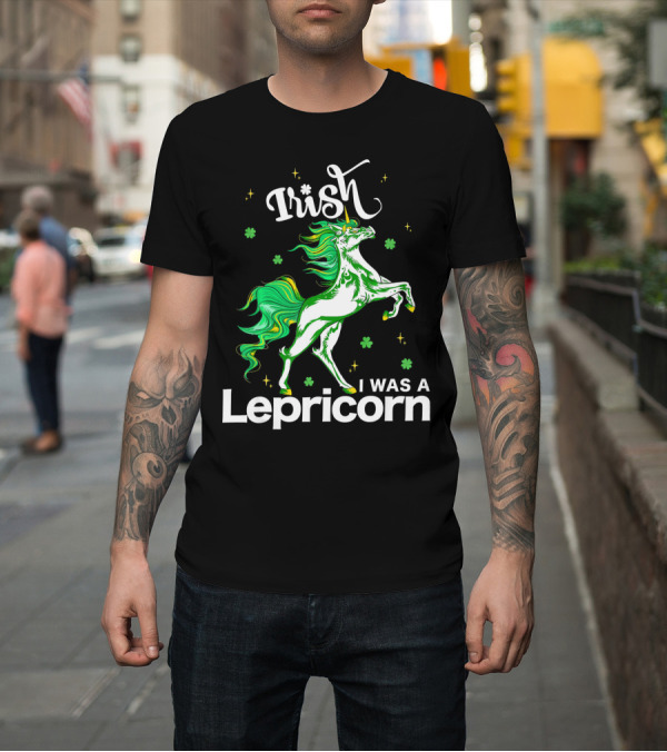 Shirt: Irish I Was A Lepricorn Unicorn St Patrick's Day Fantasy T-Shirt Irish I Was A Lepricorn Unicorn St Patrick's Day Fantasy T-Shirt