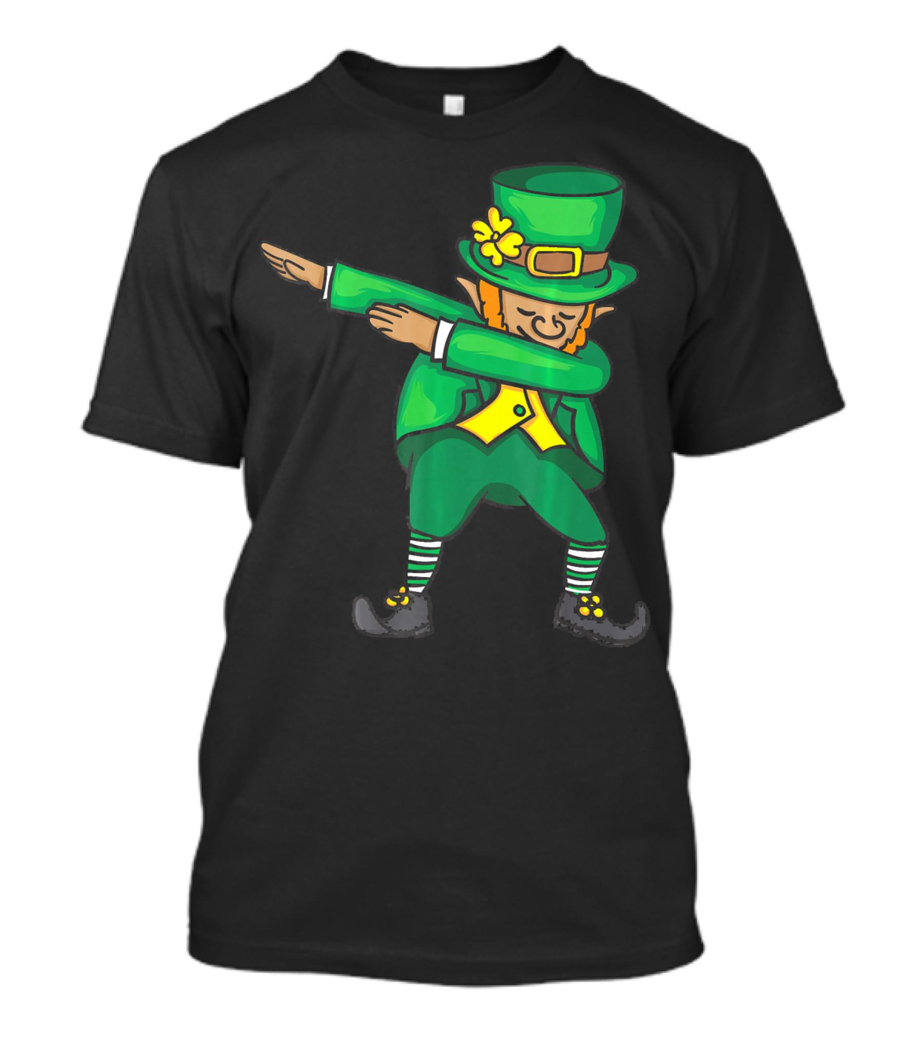Dabbing Leprechaun Cute St. Pats Day Irish Dance T-Shirt