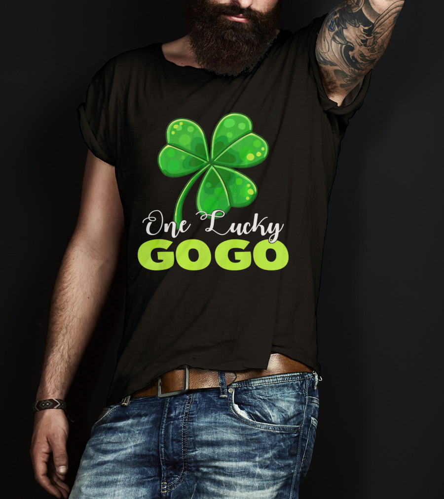 One Lucky Gogo Clover T-Shirt