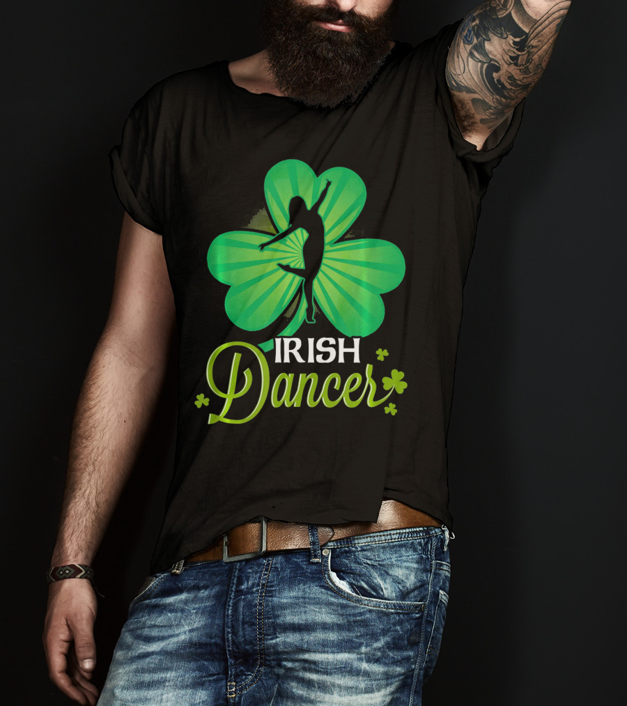 Irish Dancer Shamrock T-Shirt