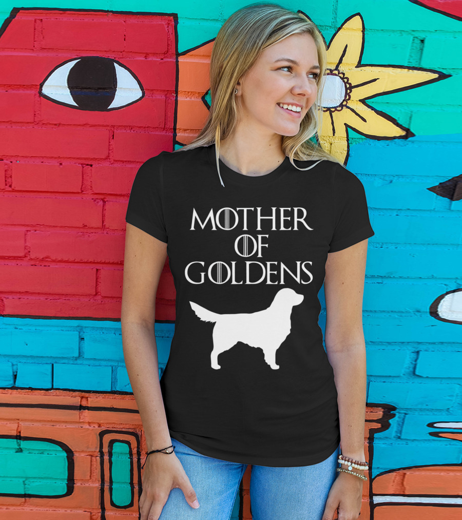 Mother Of Goldens Cute And Unique White T-Shirt