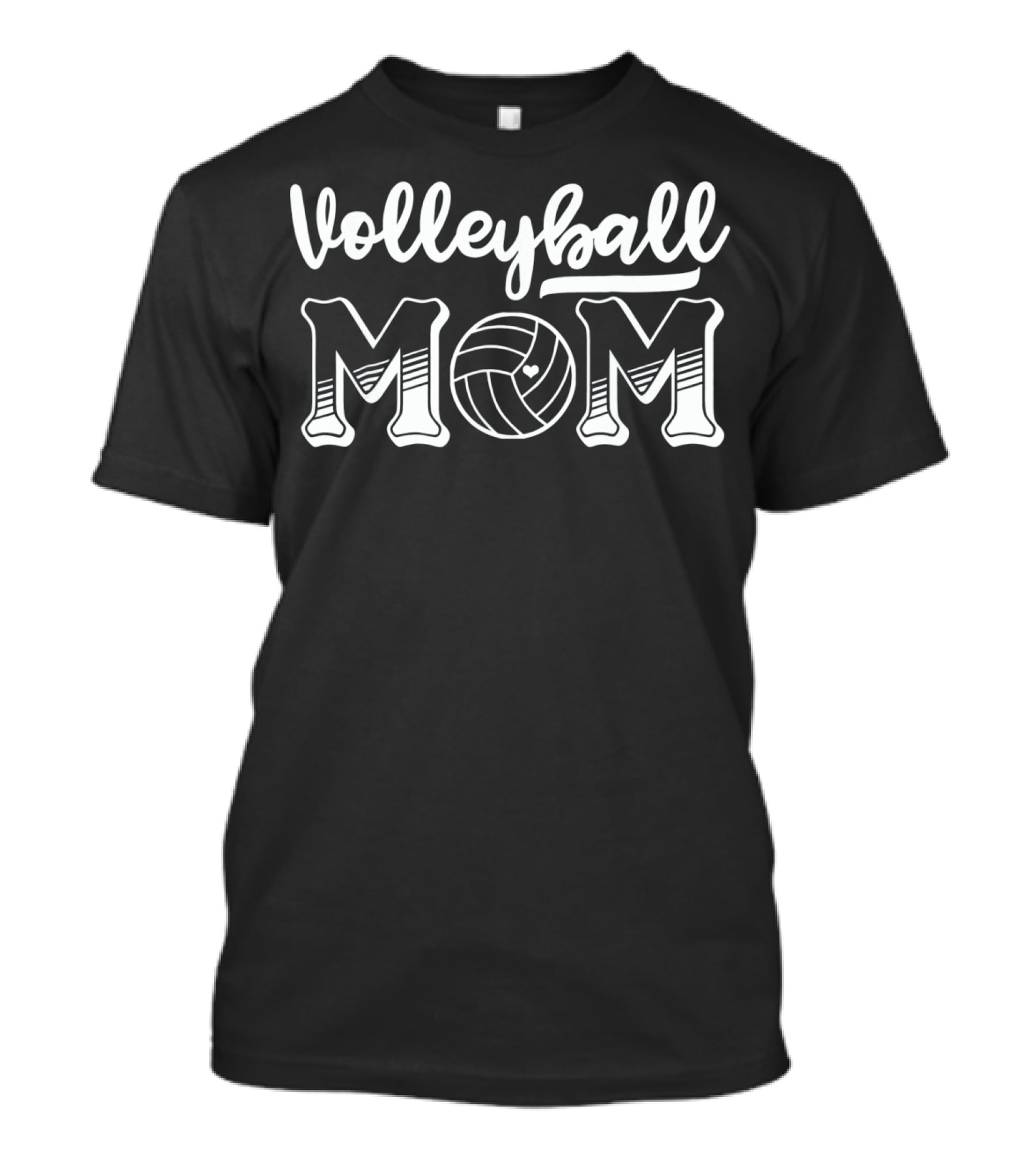 Volleyball Mom Volleyball Heart T-Shirt