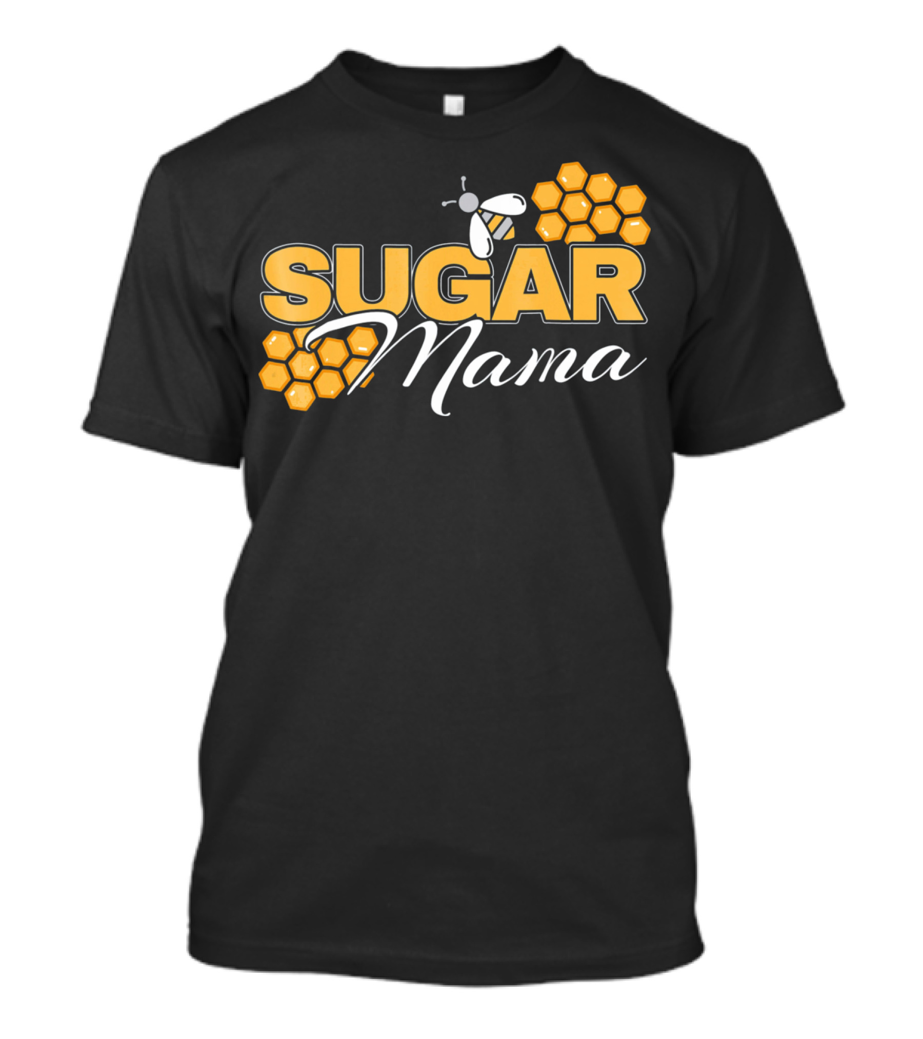 Sugar Mama Bee Hive Honeycomb T-Shirt