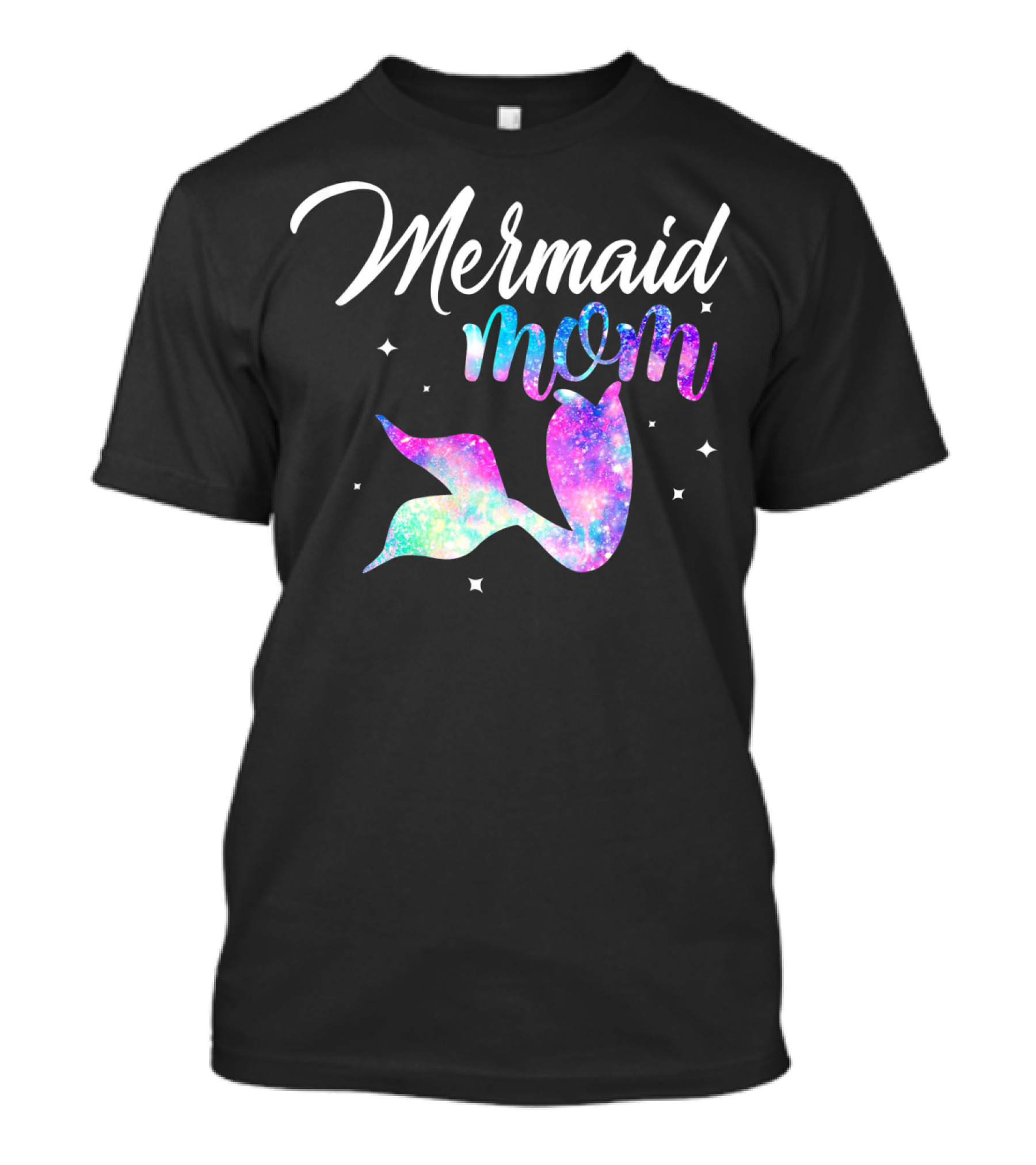 Mermaid Mom Mother Mermom Birthday T-Shirt