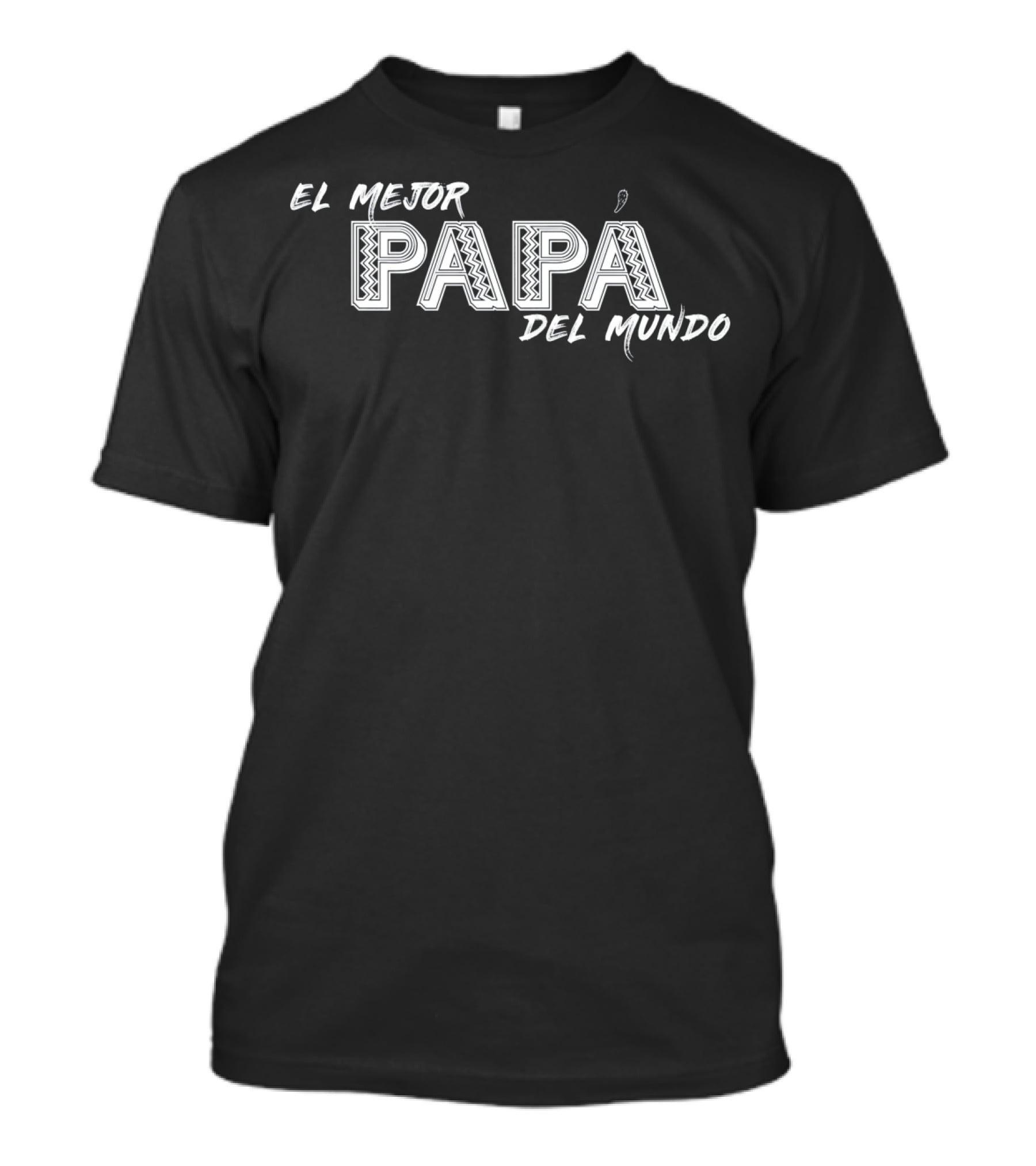 Dads El Mejor Papá Del Mundo Camisa Del Mundo T-Shirt