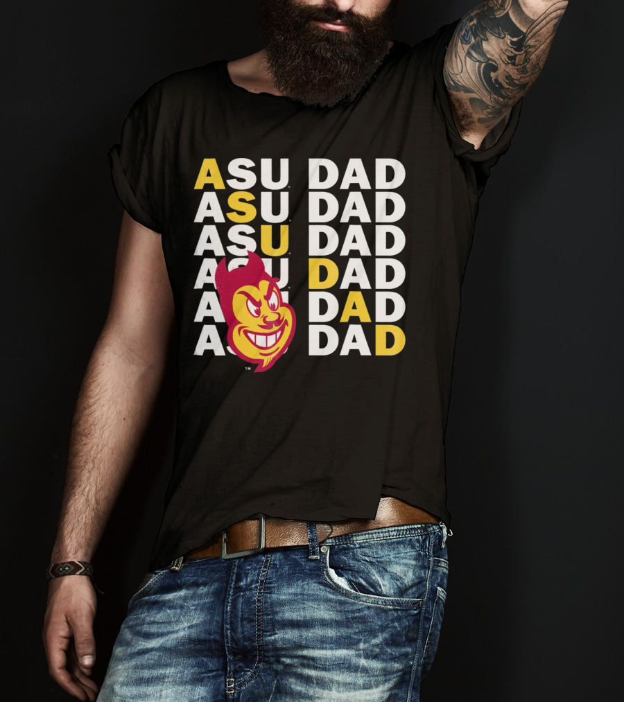 ASU Sun Devils Dad Arizona State University T-Shirt