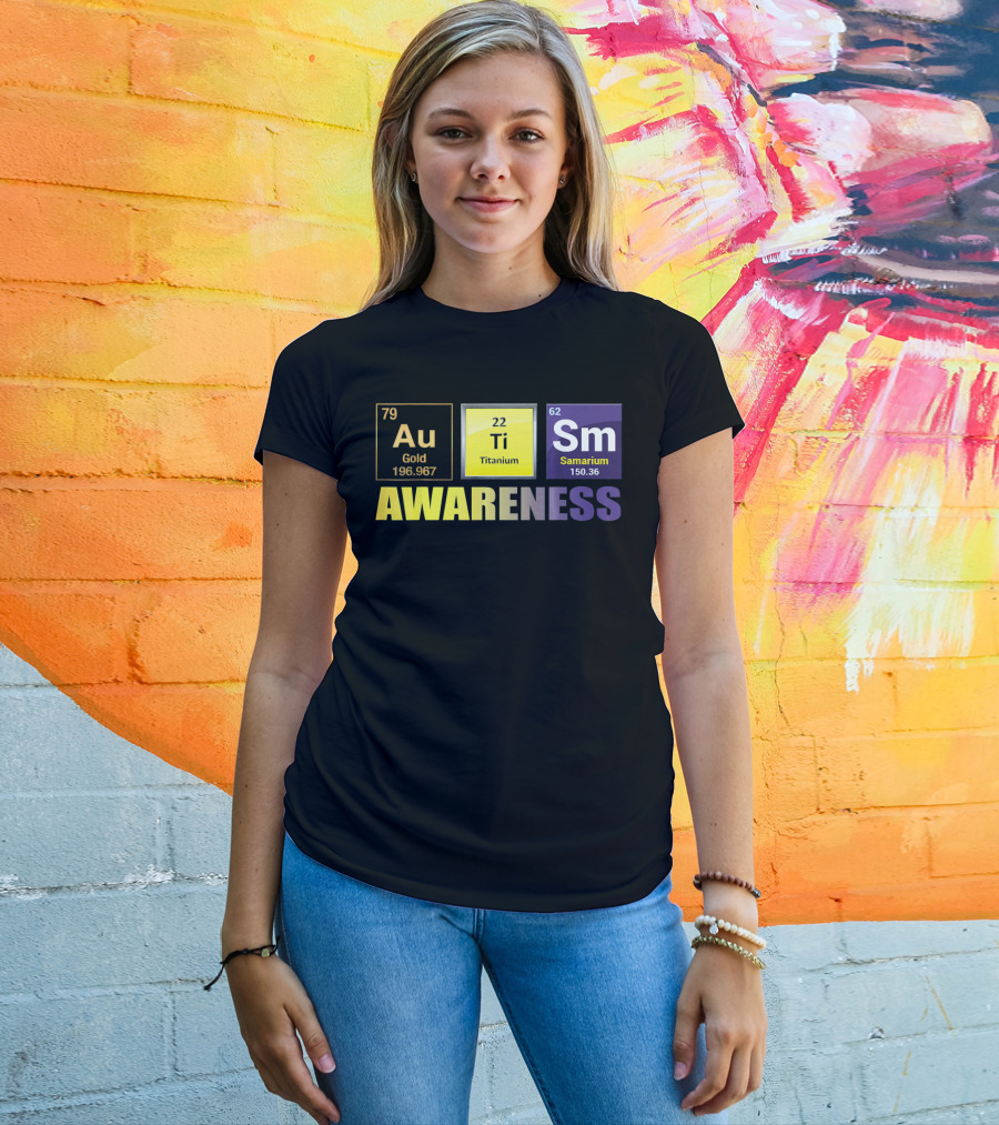 Au Ti Sm Awareness Elements T-Shirt