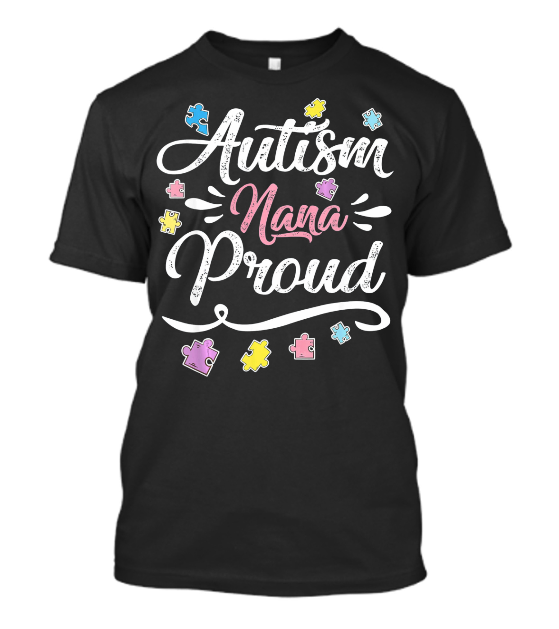 Autism Nana Proud Puzzle Hope Love T-Shirt