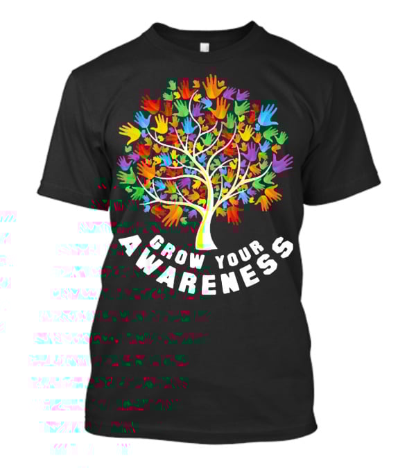 Grow Your Awareness Autism Awareness Charity T-Shirt