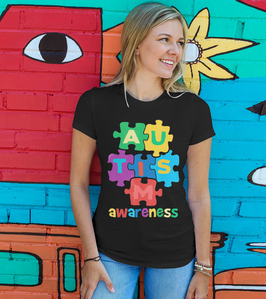 AUTISM Awareness Puzzles T-Shirt
