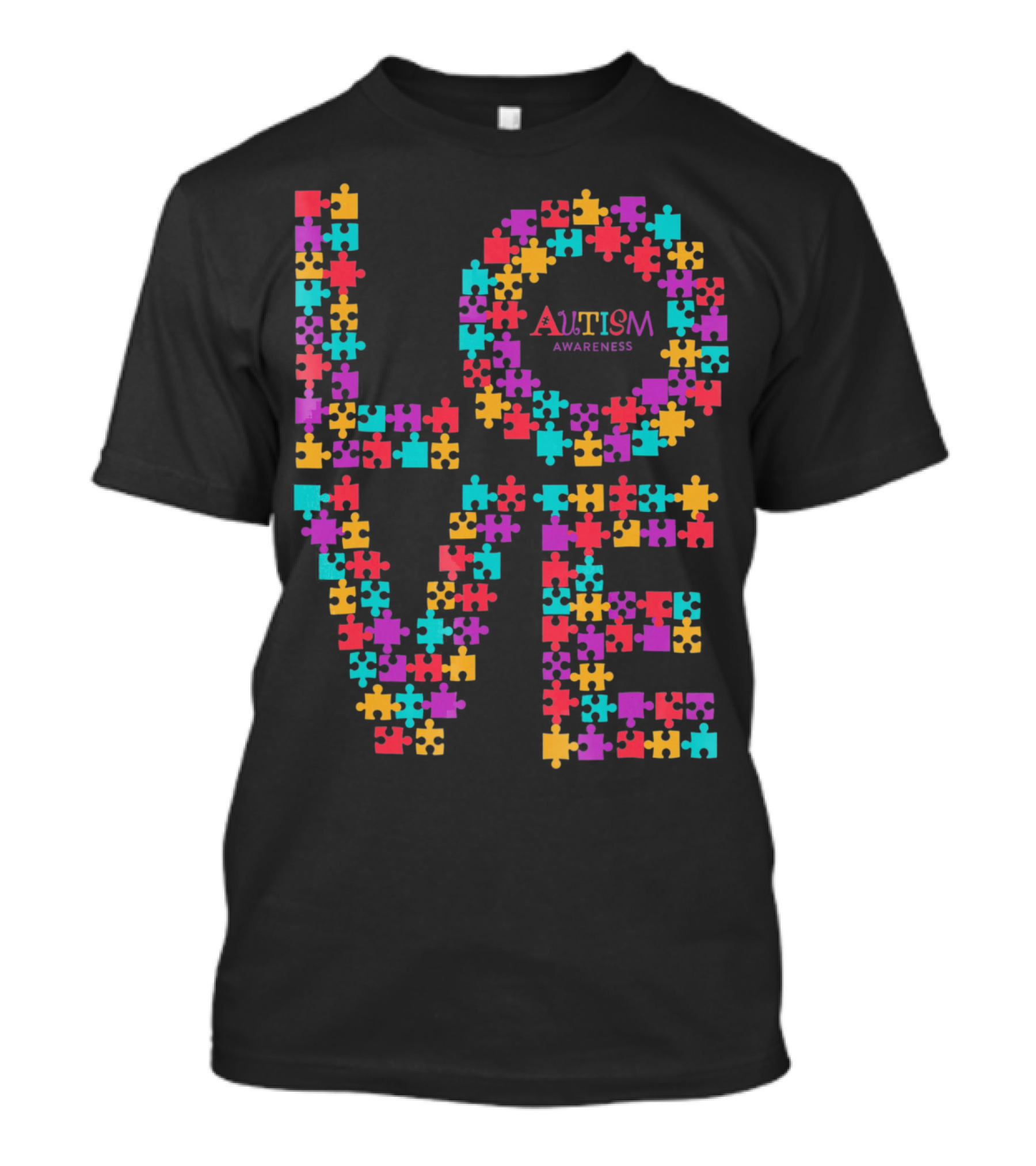 Love Puzzle Autism Awareness Month Autism Awareness T-Shirt