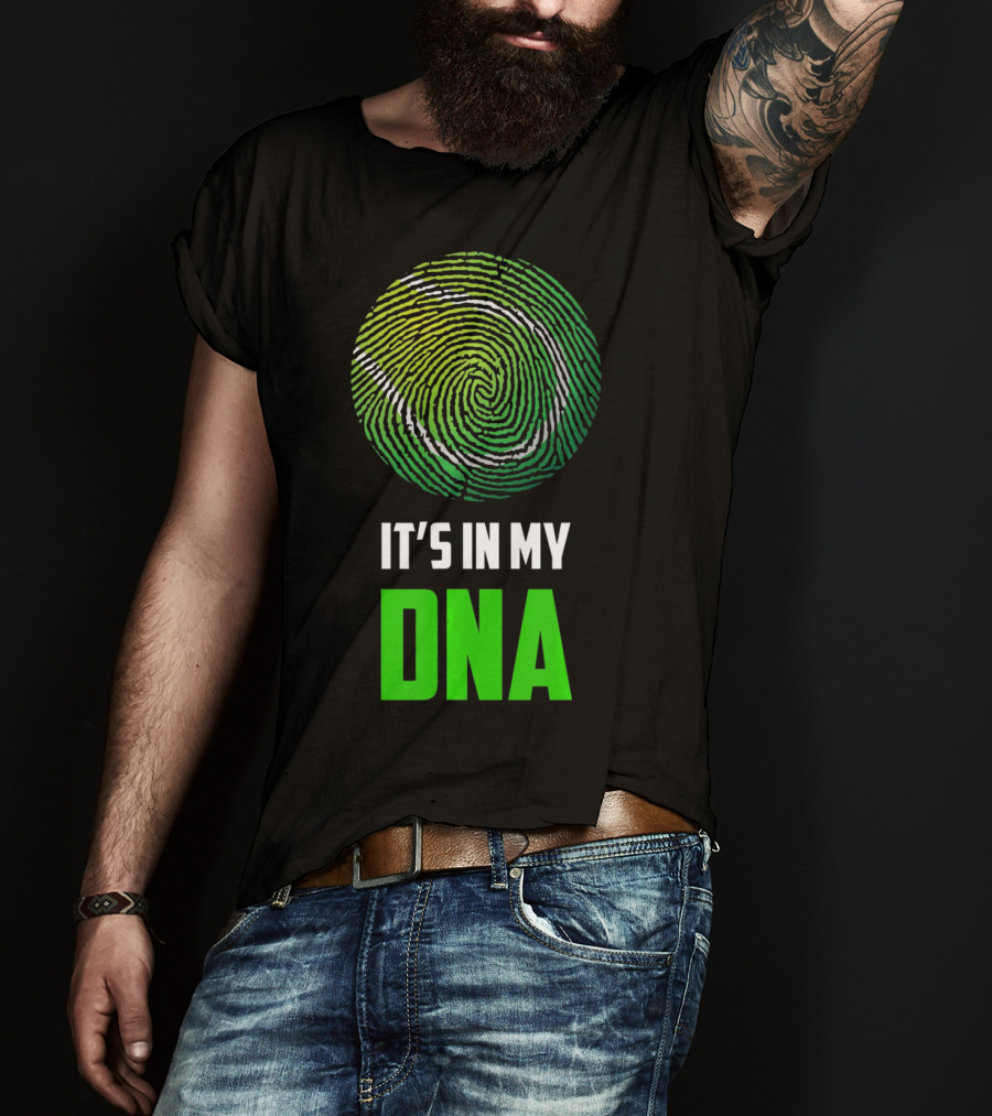 It's In My DNA Tennis Fingerprint T-Shirt