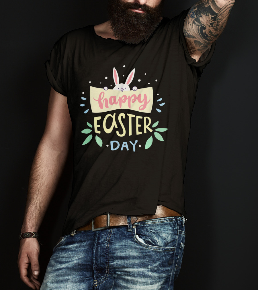 Happy Easter Day Bunny T-Shirt