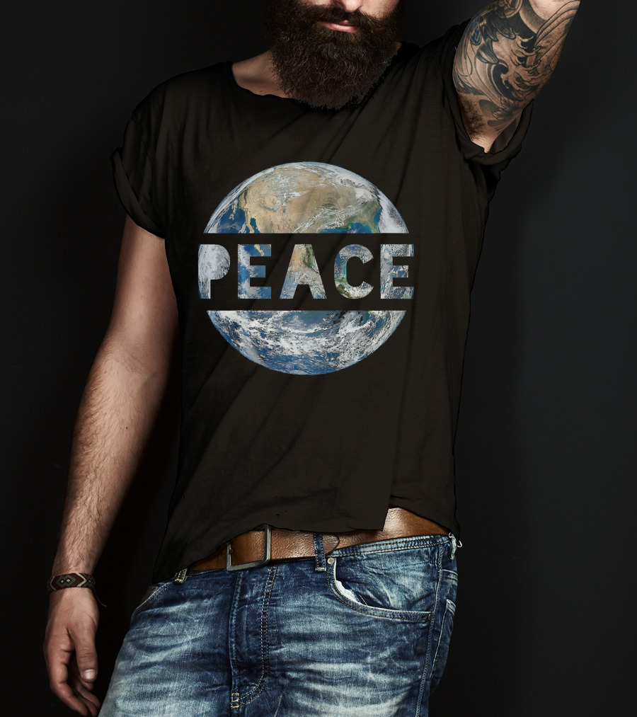 World Peace On Earth Peaceful Conscious Humanity T-Shirt
