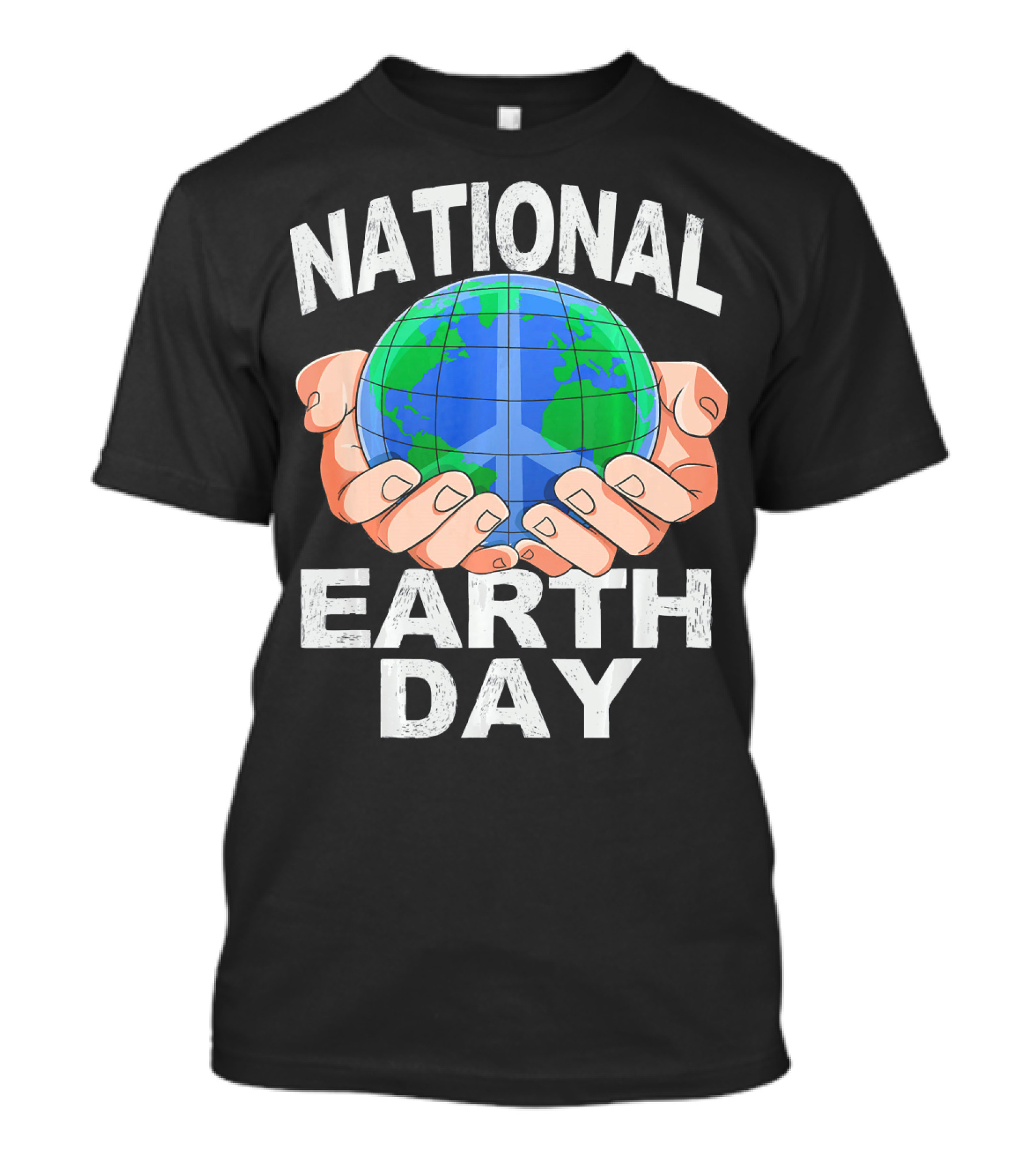 National Earth Day Nature Hands Holding Globe April T-Shirt